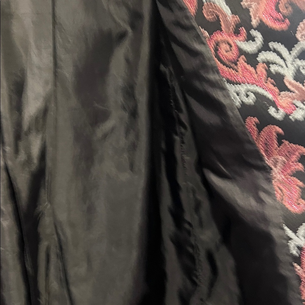 Kate Spade Black and Pink Brocade Jacket - Picture 6 of 10